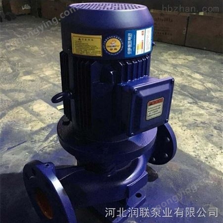 管道泵连江县ISG80-160B管道泵大全