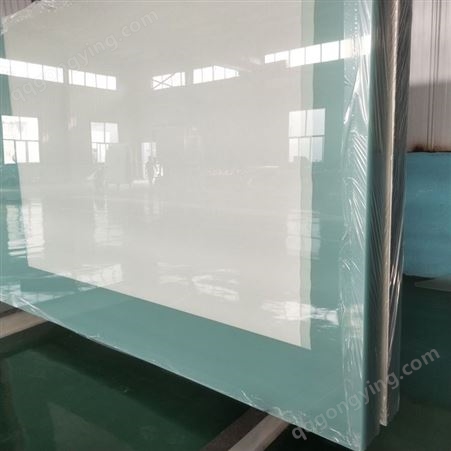 6mm玉砂玻璃 用于酒店淋浴房透光不透影 多规格出尺寸可选