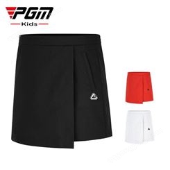 PGM高尔夫服装女童运动裙子夏季golf短裙透气速干A字裙高尔夫女裙