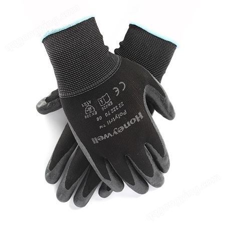 2232270CN霍尼韦尔 2232270CN 舒适微孔工作手套 丁腈耐油防滑劳保耐磨手套